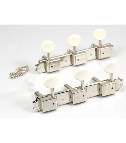 Amazon | クルーソン ギター用ペグ 3per plate/PB/ニッケル | エレキ
